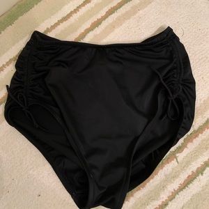 Black swim bottoms